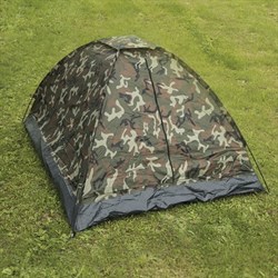 Палатка Mil-Tec TENT IGLU STANDARD 2-х местная – WOODLAND Palatka1 - фото 11393